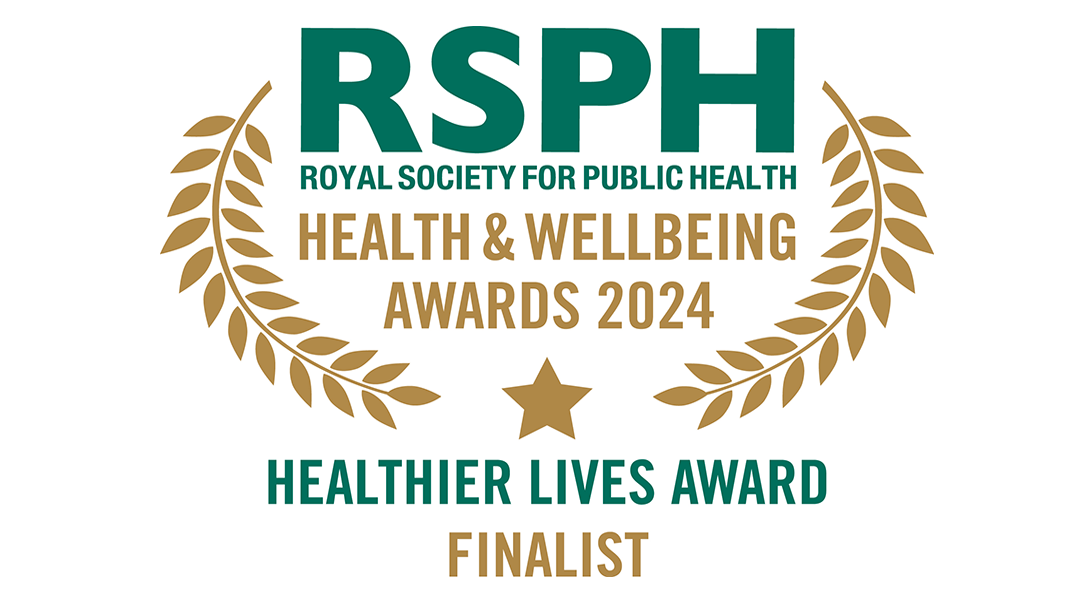 Royal Society for Public Health, Health and Wellbeing 2024 award logo.