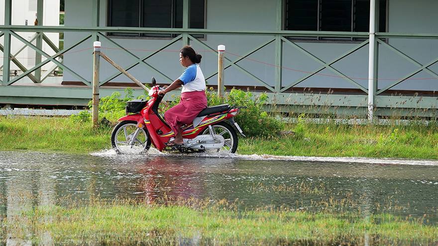 Impact of climate change on Tuvalu, South Pacific