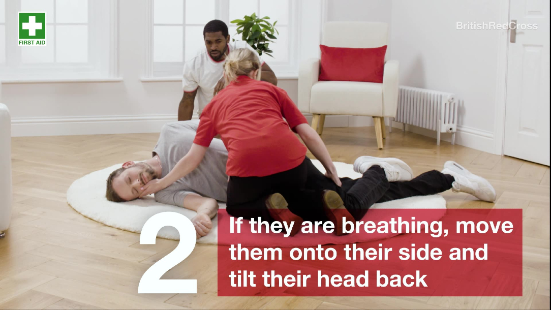 Unresponsive And Breathing First Aid | British Red Cross