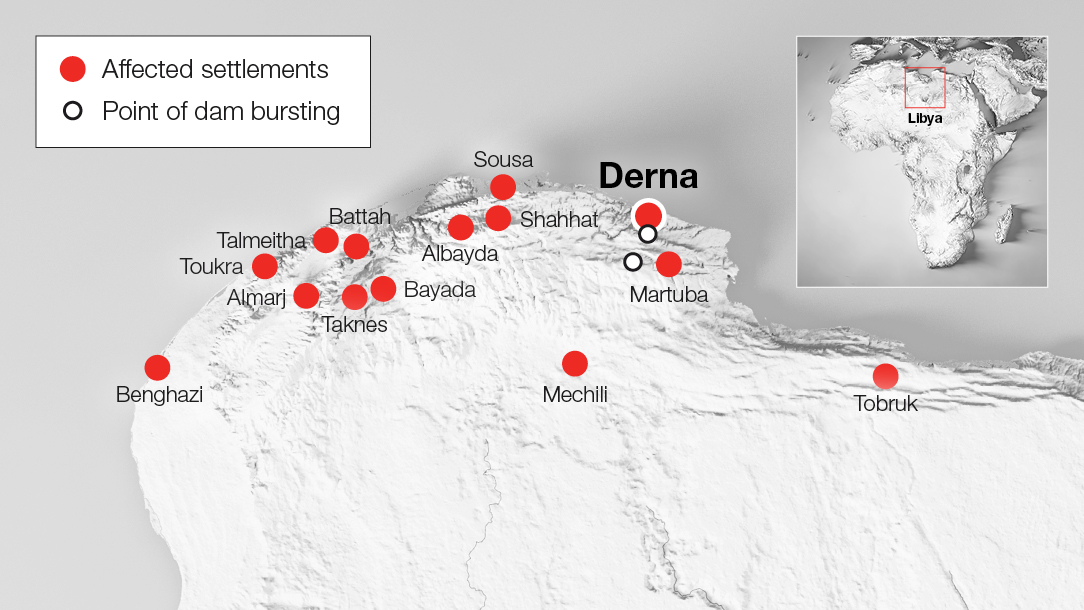 Libya Floods 2023 What Happened British Red Cross   Libya Flood Map 1084x610 V1 